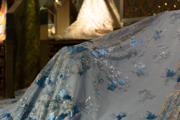 Tissu Bleu Ciel d'Elie Saab – Image 5
